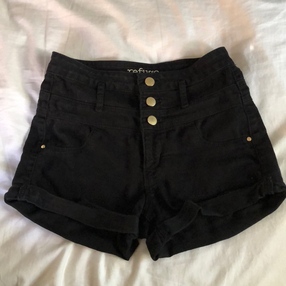 Black shorts